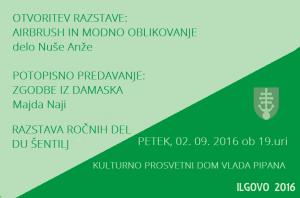 OTVORITEV RAZSTAVE IN POTOPISNO PREDAVANJE